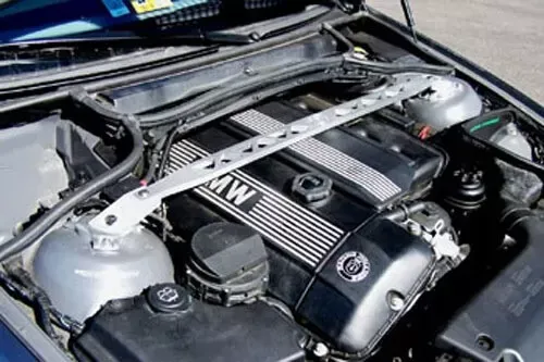 Racing Dynamics GTR Style Front Strut Brace BMW E46 3-Series | M3 1999-2006 - 196 99 46 100