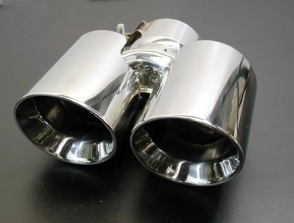 Racing Dynamics Twin Tail Pipe Tips Porsche 987 Boxster | Cayman 05-12 - 987 08 00 372