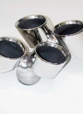 Racing Dynamics Sport Quad Style Tail Pipe Tips for Porsche 991 Carrera 2012-2016                                     - 991 08 00 376 - Image 3