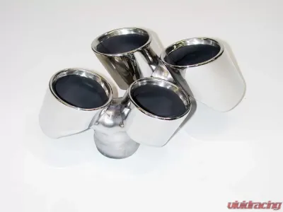 Racing Dynamics Sport Quad Style Tail Pipe Tips for Porsche 991 Carrera 2012-2016 - 991 08 00 376