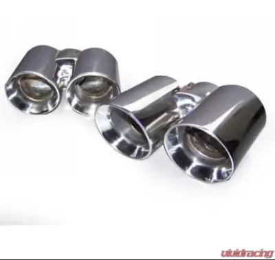 Racing Dynamics Twin Tail Pipe Tips Porsche 997 3.6L/3.8L Non-Turbo 05-12 - 997 08 00 372
