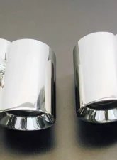 Racing Dynamics Twin Tail Pipe Tips Porsche 997 3.6L/3.8L Non-Turbo 05-12                                     - 997 08 00 372 - Image 3