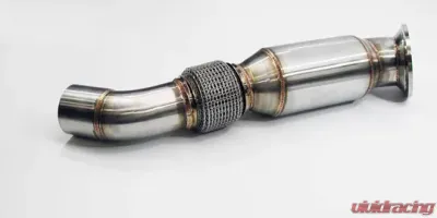 Racing Dynamics Catted Downpipe With Heat Shield BMW M240i | 340i | 440i | 540i 2016-2020 - 130 10 58 150