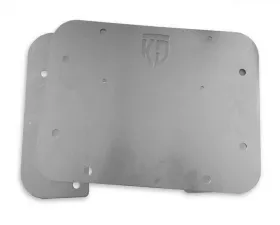 KD Fabworks 10-16 Jeep JK Tire Carrier Delete with License Plate Mount