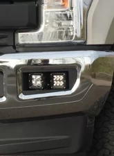 KD Fabworks Bumper Brackets for 20" LED light bar 99.5-04 Ford Superduty F250 | F350 | Excursion 99-04                                     - TR-0004 - Image 2