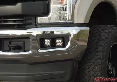 KD Fabworks Bumper Brackets for 20" LED light bar 99.5-04 Ford Superduty F250 | F350 | Excursion 99-04 - TR-0004