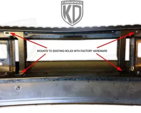 KD Fabworks Bumper Brackets for 20