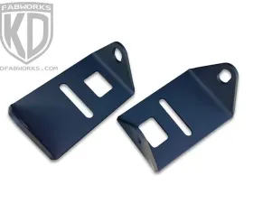 KD Fabworks 15-20 F150 | 2017 F250 | 350 Pod Light Adapter Bracket (Fits Rigid Dually)