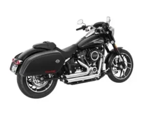 Freedom Performance Exhaust Amendment Slash-Out Chrome for Softail Models