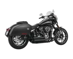 Freedom Performance Exhaust Amendment Slash-Out Black for Softail Models
