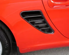NR Auto Air Intake Carbon Vent Covers Porsche 987 Boxster 2005-2012