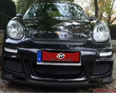 NR Auto Porsche GT3 Style Front Bumper w/DRL Porsche 987 Cayman | Boxster 2005-2012 - 98712-997DRL
