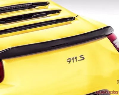 NR Auto Vsport Carbon Fiber Rear Engine Lid Spoiler Porsche 991 Carrera 2012-2016 - 99102-LPCF