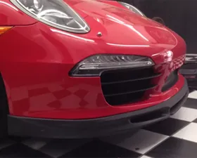NR Auto Vsport Front Spoiler with Black FRP Splitter Porsche 991 | 991.2 2012-2019