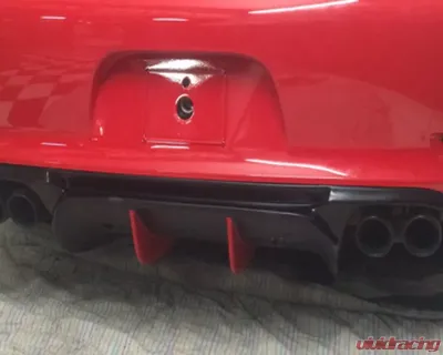 NR Auto Vsport Finned Rear FRP Diffuser Porsche 991 | 991.2 2012-2019 - 99102-RDC