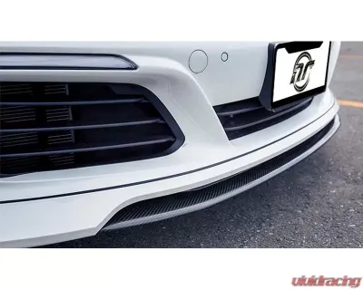 NR Auto Type 1 Front Spoiler with CF Splitter Porsche Carrera 991.2 2017-2020 - 99132-CF