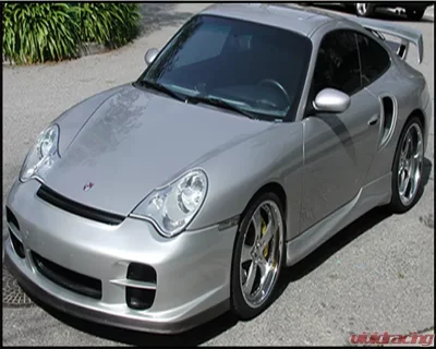 NR Auto Porsche GT2 Aero Kit with 997 GT2 Style Spoiler Porsche 996 Turbo 2001-2005 - 99616-997W