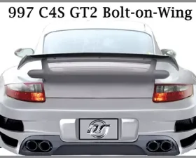 NR Auto GT2 Style Bolt On Rear Wing Porsche 997 2005-2008