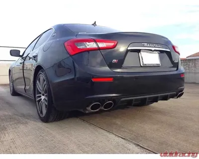 NR Auto Rear Bumper Finned Diffuser Maserati Ghibli 2014-2017 - 14010