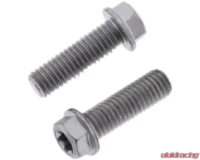 Bolt Motorcycle Euro Torx Flange Bolt 8X.1.25X25MM - 10/Pack - 024-60825