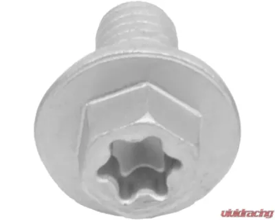 Bolt Motorcycle Euro Torx Large Flange Bolt 6X1.0X12MM - 10/Pack - 024-70612