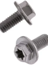 Bolt Motorcycle Euro Torx Large Flange Bolt 6X1.0X12MM - 10/Pack                                     - 024-70612 - Image 3