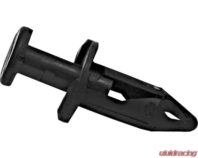 Bolt Motorcycle M8 Pry Black Nylon Rivet Kit - 10 Pack - 2005-0RRIV