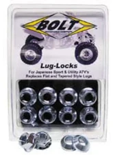 Bolt Motorcycle Lug-Locks Silver                                     - 2005-LUG.S - Image 2