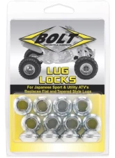 Bolt Motorcycle Lug-Locks Silver                                     - 2005-LUG.S - Image 3