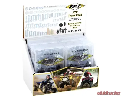 Bolt Motorcycle ATV Track Pack Kit - 6 Pack Display - 2007-6ATP