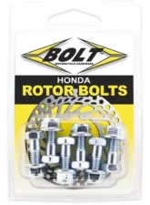 Bolt Motorcycle Rotor Bolts Front & Rear Honda CR | CRF | XR 1992-2020                                     - 2009-HRTR - Image 2