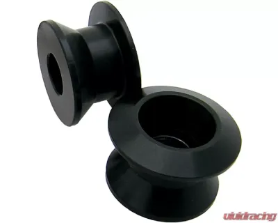 Bolt Motorcycle Swingarm Spools Black - 2009-SSS.BK