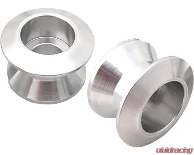 Bolt Motorcycle Swingarm Spools Silver - 2009-SSS.S
