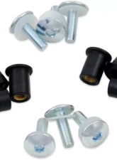 Bolt Motorcycle Windscreen Fasteners 6 Pack                                     - 2009-WSF - Image 2