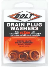 Bolt Motorcycle Drain Plug Washers KTM 2/4-Stroke                                     - DPW.KTM - Image 2