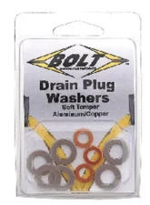 Bolt Motorcycle Banjo Crush Washers 10MM 5 Aluminum & 5 Copper - 10/Pack                                     - DPWM10.145-10 - Image 2