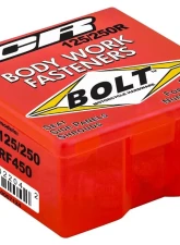 Bolt Motorcycle Full Plastic Fastener Kit Honda CR 1985-2007 | CRF 2002+                                     - HON-0007124 - Image 2