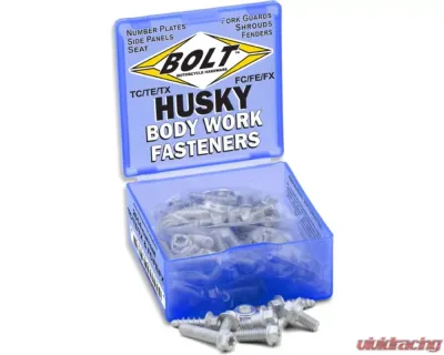 Bolt Motorcycle Full Plastic Fastener Kit Husqvarna 2014+ - HSKY-PFK1