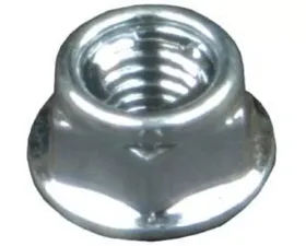Bolt Motorcycle Non-Serrated Hex Flange Nuts 8X12MM - 10/Pack