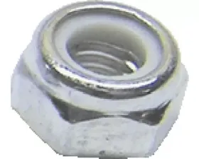 Bolt Motorcycle Nylon Lock Nuts 6MM - 10/Pack