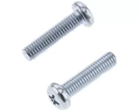 Bolt Motorcycle Pan Head Phillips Screw 5X0.8X20MM - 10/Pack