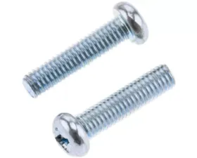 Bolt Motorcycle Pan Head Phillips Screw 6X1.0X25MM - 10/Pack