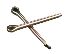 Bolt Motorcycle Zinc Plated Cotter Pins 2.5X25MM - 25/Pack