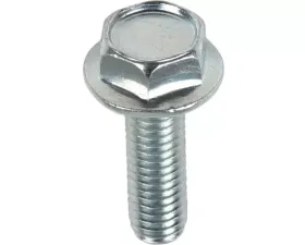 Bolt Motorcycle 10MM Hex Head Flange Bolts 6X1.0X20MM - 10/Pack