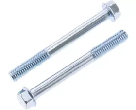 Bolt Motorcycle 8MM Hex Head Flange Bolt 6X1.0X55MM - 10/Pack