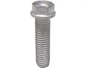 Bolt Motorcycle Dacromet Plated 8MM Flange Bolts 6X20MM - 10/Pack