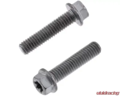 Bolt Motorcycle Euro Torx Flange Bolt 6X.1.0X25MM - 10/Pack - 024-60625