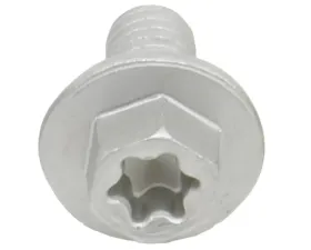 Bolt Motorcycle Euro Torx Large Flange Bolt 6X1.0X12MM - 10/Pack