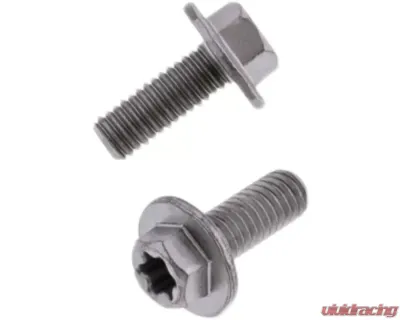 Bolt Motorcycle Euro Torx Large Flange Bolt 6X.1.0X15MM - 10/Pack - 024-70615