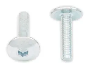 Bolt Motorcycle Oversize Button Head Fairing Bolts 5X.8X12MM - 10/Pack